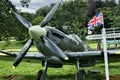 Spitfire War Plane at a 1940s Weekend.