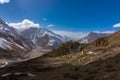 Dhankar Village - Spiti - Kaza Royalty Free Stock Photo