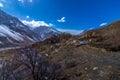 Dhankar Village - Spiti - Kaza Royalty Free Stock Photo