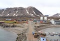 Spitsbergen: Ny-Ãlesund, a Research Community Royalty Free Stock Photo