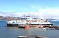 Spitsbergen/Ny-Ãâ¦lesund: Cruise Ship Royalty Free Stock Photo