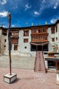 Spituk Gompa monastery. Leh, Ladakh, India Royalty Free Stock Photo