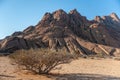 Spitzkoppe around sunset Royalty Free Stock Photo