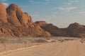 Spitzkoppe mountain and rock formations, Erongo, Namibia, Africa