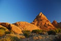 Spitzkoppe during sunset Royalty Free Stock Photo