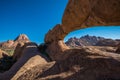 Spitzkoppe, unique rock formation in Damaraland, Namibia