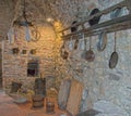 Spissky hrad Slovakia ancient kitchen devices
