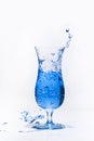 Splash drink Royalty Free Stock Photo