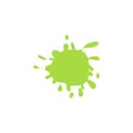 Splash, green tea multicolored icon Royalty Free Stock Photo