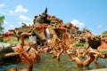 Splash Mountain Royalty Free Stock Photo