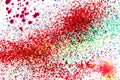 Bright abstract background splattered with drops of paint Royalty Free Stock Photo