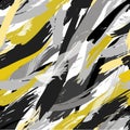 PAINTED ABSTRACT SEAMLESS VECTOR PATTERN. HIPSTER BRUSH TEXTURE Royalty Free Stock Photo