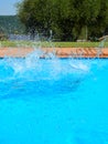 Splash swimming pool Royalty Free Stock Photo