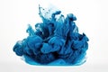 splashes of blew up of dark navy blue color paint