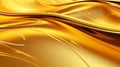 Splashes and drops of liquid oil. Fresh Olive or motor engine oil eco nature golden color close-up. Shine yellow Cosmetic oil or Royalty Free Stock Photo