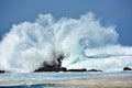 Rough stormy sea Royalty Free Stock Photo