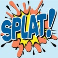 Splat Royalty Free Stock Photo