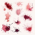 Splatted paint Royalty Free Stock Photo