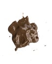 Splattered mud with drip pattern Royalty Free Stock Photo
