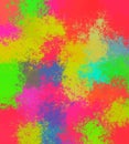 Splattered Paint Background