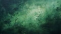 Dark Green Splattered Paint on Canvas. Creative Presentation Background Royalty Free Stock Photo