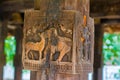 Splendid Ancient Woodcarvings At Embekka Temple In Kandy