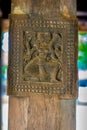 Splendid Ancient Woodcarvings At Embekka Temple In Kandy