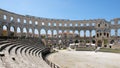 The splendid Arena of Pula, Croatia Royalty Free Stock Photo