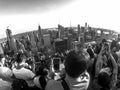 Splendid beautiful view of NYC skyline from Top of the Rock. Royalty Free Stock Photo