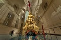 The splendid Bucentaur inside the royal palace of Venaria Reale, Italy Royalty Free Stock Photo