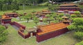 Splendid china folk village miniature architecture