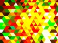 A splendid digital illustration of designing pattern of colorful squares Royalty Free Stock Photo