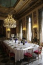 Splendid dinning room with luxury decoration Royalty Free Stock Photo