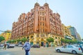 The splendid Ex-Davis Bryan Building in Cairo Downtown, Egypt