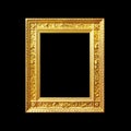 Gold frame Royalty Free Stock Photo