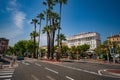 Splendid Hotel in Cannes - CITY OF CANNES, FRANCE - JULY 12, 2020 Royalty Free Stock Photo