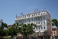 Splendid hotel in Cannes Royalty Free Stock Photo