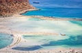 a splendid lagoon seen from above