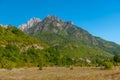 Splendid landscape of Valbona valley in Albania Royalty Free Stock Photo