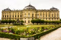 Residence of the archbishop in Wurzburg Royalty Free Stock Photo