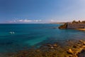 the splendid Sicilian coast Royalty Free Stock Photo