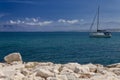 the splendid Sicilian coast Royalty Free Stock Photo