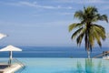 Splendid swimming pool in a hotel resort