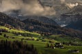 Splendid Swiss Appenzel countryside landscape Royalty Free Stock Photo