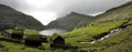 Faroe island Saksun