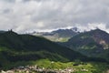 The splendor of the Caucasus mountains Royalty Free Stock Photo