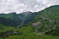 the splendor of the Caucasus mountains Royalty Free Stock Photo