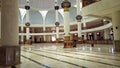 The Splendor of Islamic Art: A Glimpse Inside a Magnificent Mosque