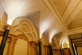 The splendor of the ornate interior of the presidential palace - Qasr Al Watan in Abu Dhabi city, United Arab Emirates