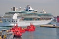 Splendour of the Seas in port of Piraeus, Greece Royalty Free Stock Photo